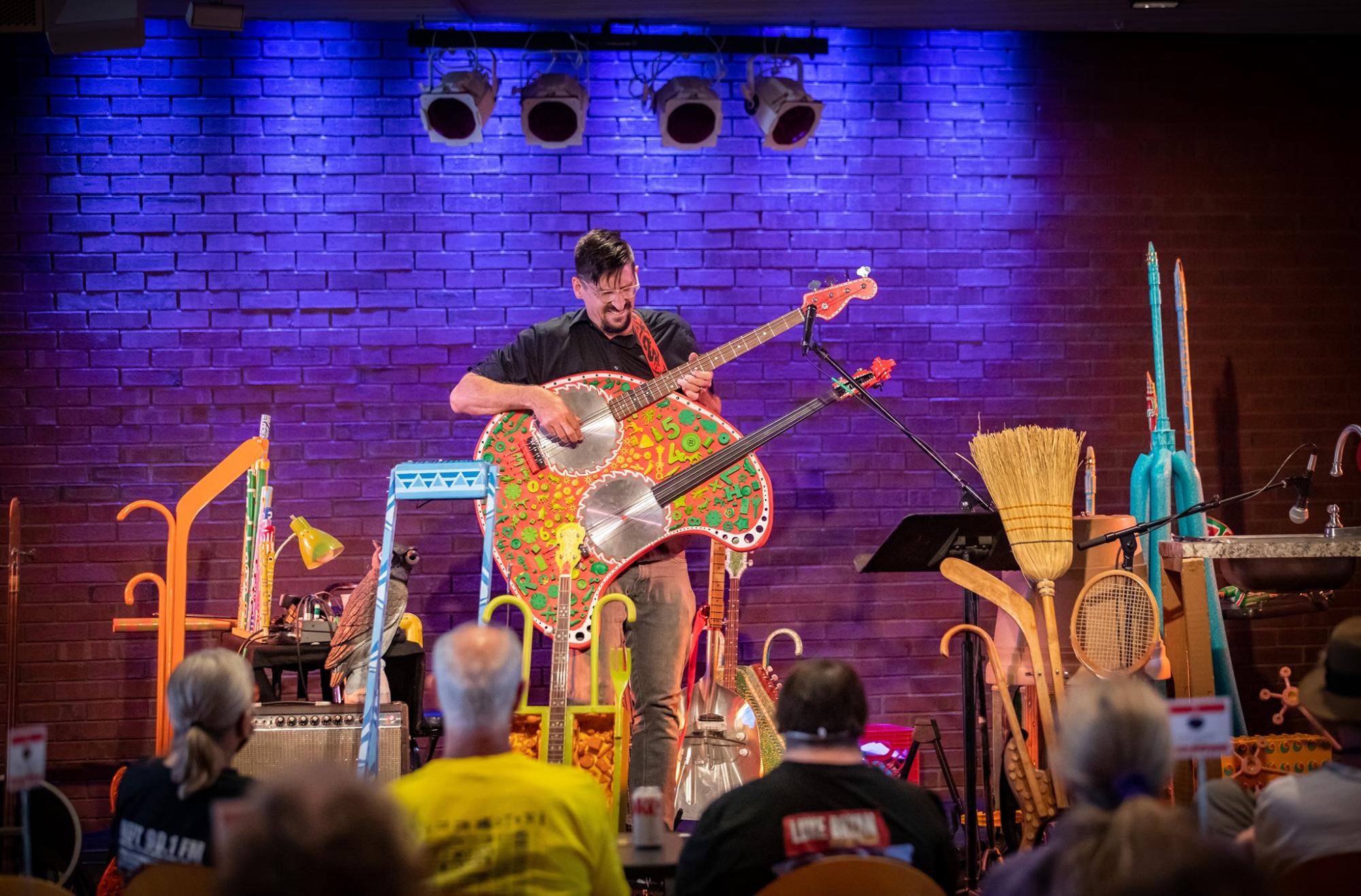 Joe Rauen Builds Instruments from Everyday Things Berklee College of