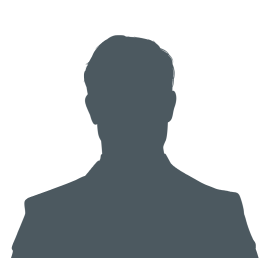 A flat grey silhouette of an anonymous person