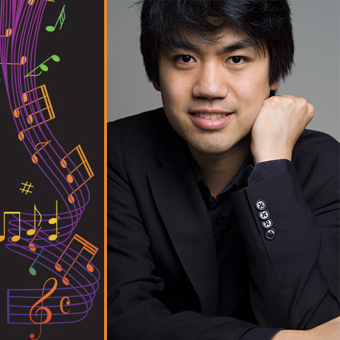 Sean Chen pianist poses for a portrait