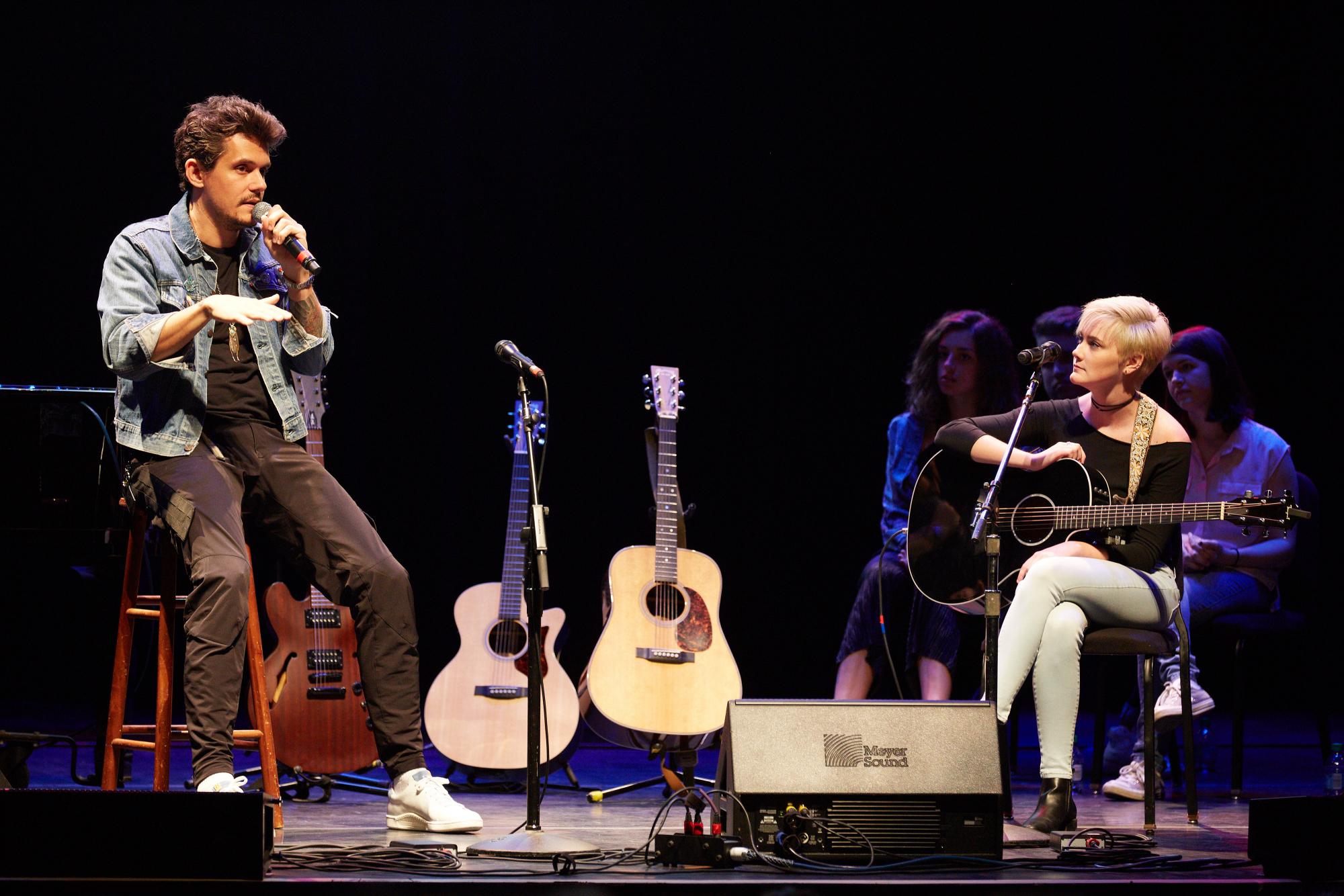 John Mayer Shares the Stage with Student Songwriters | Berklee College ...