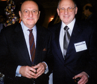 Arif Mardin (left) with Lee Eliot Berk