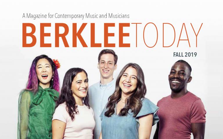 Cover of the Fall 2019 Berklee Today issue