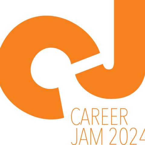 Career Jam Logo with Orange