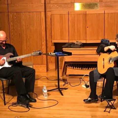 David Tronzo and Kim Perlak