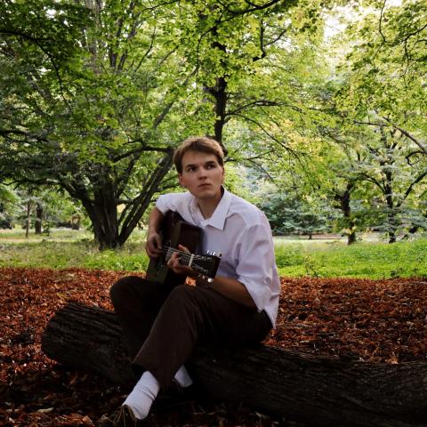 Finn Hansbury, featured performer at Time Out Tiny Stage.