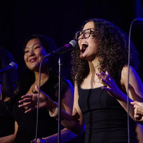 girl singing