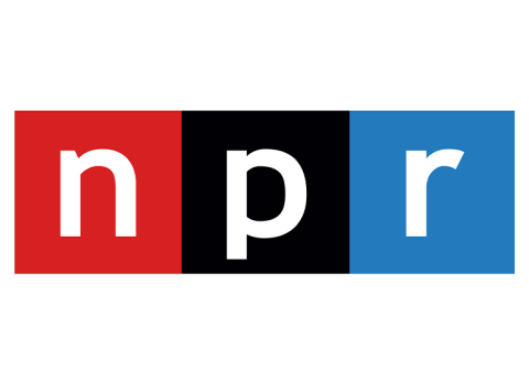Logo of NPR.