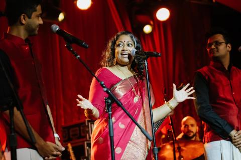 Annette Philip and the Berklee Indian Ensemble 