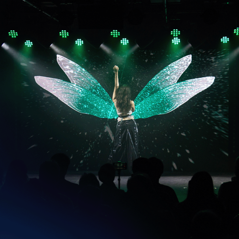 LMPD visuals from Berklee NYC Commencement