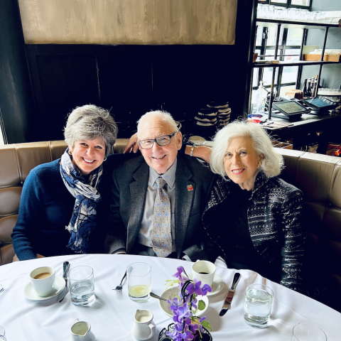 Lee Berk with Debbie Cavalier