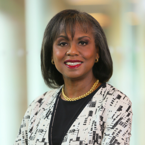 Anita Hill smiling in headshot