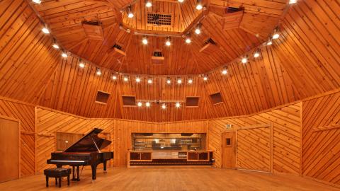 BerkleeNYC Powerstation studio interior with piano