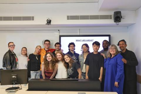 Grace Puluczeck and class