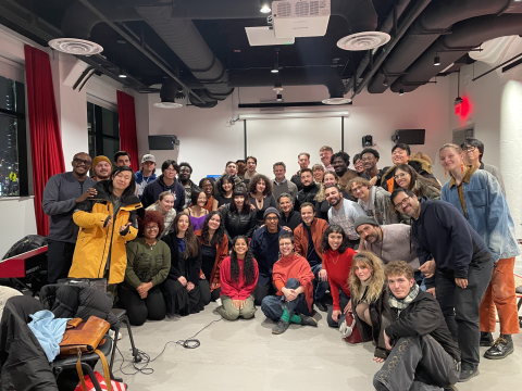 Members of the Berklee Global Jazz Institute