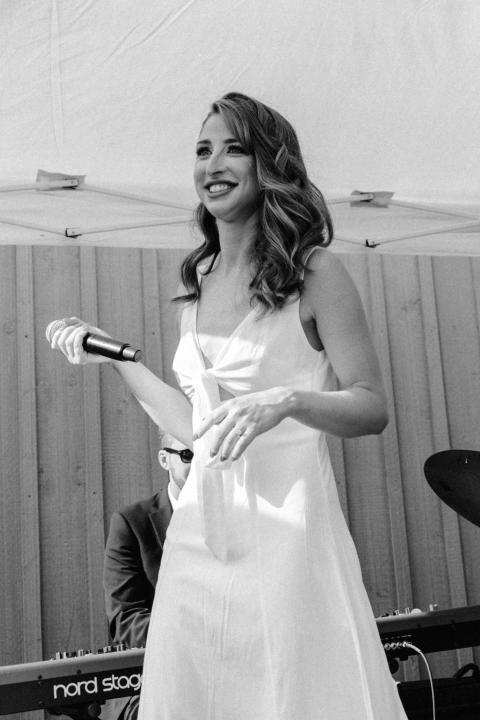 Sarah Romeo performing