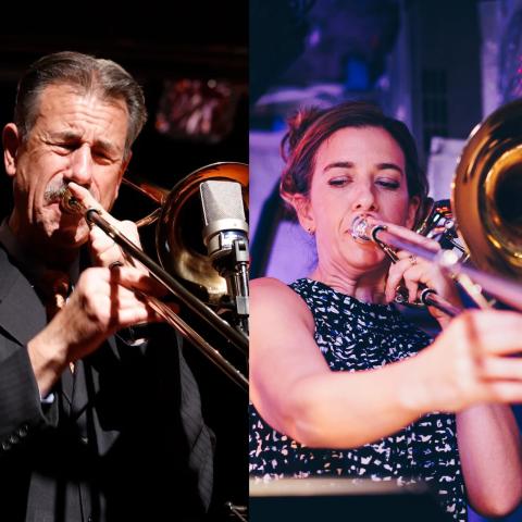 John Fedchock and Jennifer Wharton.