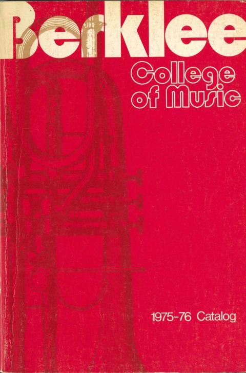 Berklee catalog from the 1970s
