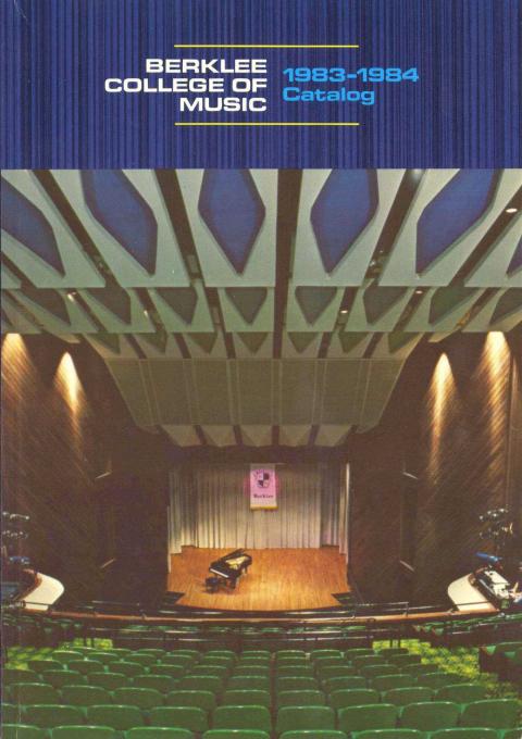 Berklee College of Music catalog from the 1980s