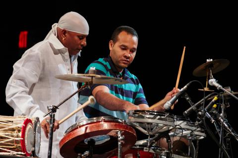 Sivamani Inspires as Guest Artist at Berklee Percussion Weekend