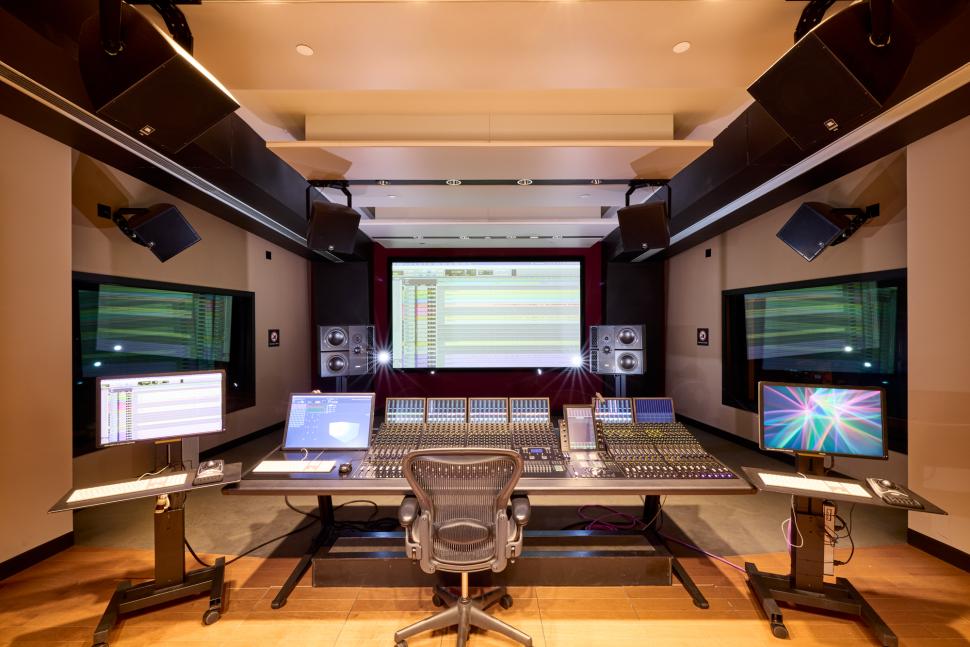 Dub Stage control room